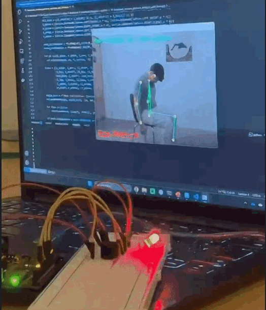 Detector de postura - tercer puesto BearHack 2025 UC Riverside